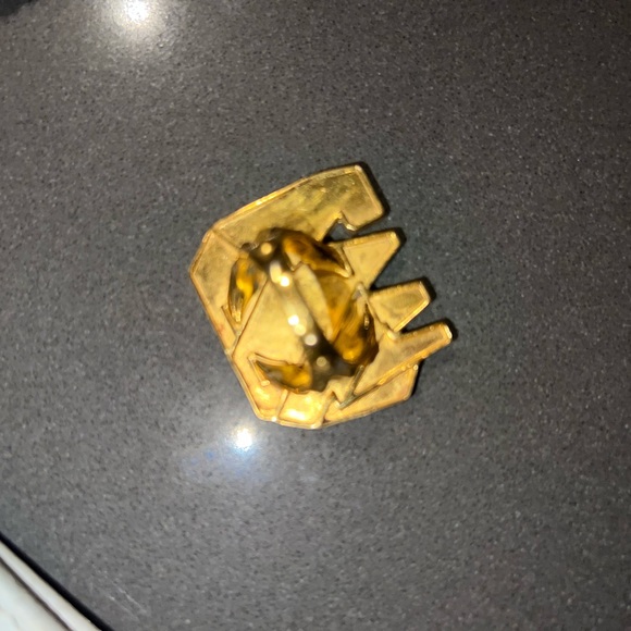 Rare Gucci Swarovski Crystal, gold, and green enamel ring - Picture 2 of 3